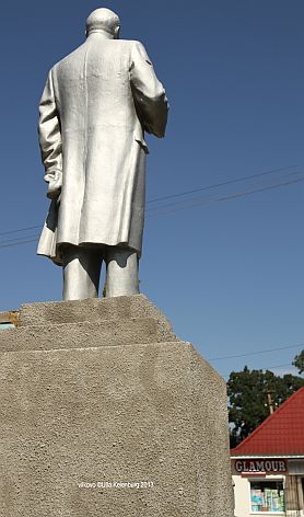 where lenin faces glamour the whole day