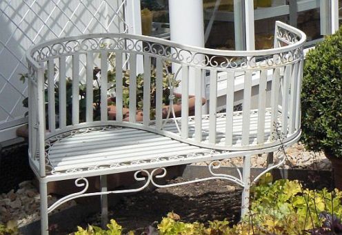 Bank zum Plaudern klein