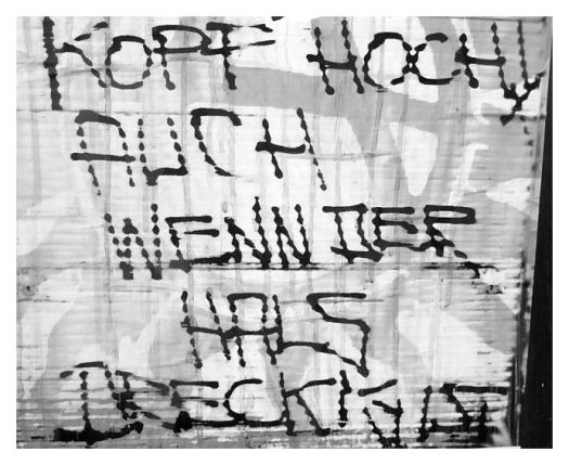 kopf hoch hals dreckig