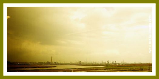 nyc under thunder storms